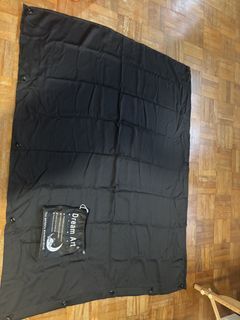Dream Art Curtain/Adjustable Blackout Shades/Temporary Blackout Blinds with Suction Cups for Nursery,Children Kids Bedroom or Travel Use,Black,1 pc W52xL72Inch(132X183cm)