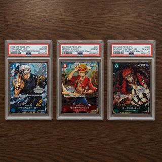 One Piece PSA 10 Sequential 2022 Championship Purchase Bonus | Luffy, Law, Kid
