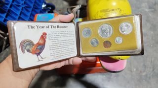Singapore Year of the Rooster Coin Set