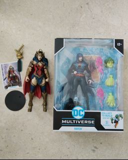 DC Multiverse McFarlane Wonder Woman Dark Nights Death Metal Raven