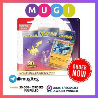 ME5.5 EN 30th Celebration Tech Sticker Collection