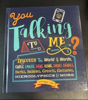 🤙You Talking To Me? Discover The World of Words Book
