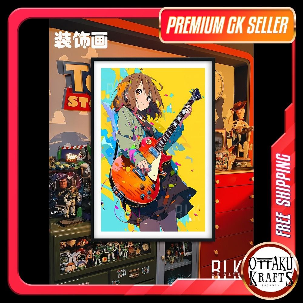 K-ON! | Yui Hirasawa Portriat | BLK Studio | 【FREE Shipping - READY TO SHIP】GK Figurine | GK Figure | GK Statue | Anime Resin Collectible | Anime Resin Collectable | Wall Art Decor | Portrait (Category: Toy Figures) located in Singapore. Submitted by otakukrafts (Listing ID 1451573621, Image 1). Description: ✅Local SG seller, 1000+ 5⭐reviews ✅Shipped directly from Studio ✅Price includes FREE doorstep delivery to your address! 【𝐏𝐑𝐎𝐃𝐔𝐂𝐓 𝐈𝐍