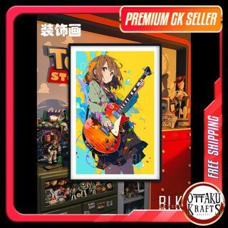 K-ON! | Yui Hirasawa Portriat | BLK Studio | 【FREE Shipping - READY TO SHIP】GK Figurine | GK Figure | GK Statue | Anime Resin Collectible | Anime Resin Collectable | Wall Art Decor | Portrait
