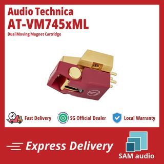 [🎶SG] AUDIO TECHNICA AT-VM745xML - Dual Moving Magnet MM Turntable Cartridge (VM745xML)