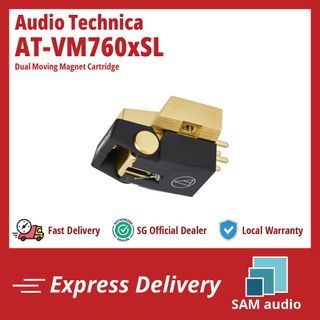 [🎶SG] AUDIO TECHNICA AT-VM760xSL - Dual Moving Magnet MM Turntable Cartridge (VM760xSL)