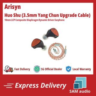 [🎶SG] ARISYN HUO SHU (HUOSHU) - 10mm LCP Composite Diaphragm Dynamic Driver Earphone