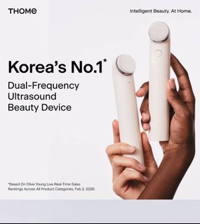 THOME The Glow Signature Dual-Frequency Ultrasound Beauty Device