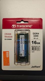 Transcend 16GB DDR4 3200 SO-DIMM RAM Module