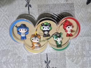 Beijing 2008 Olympic Mascots Fuwa Figurines Set