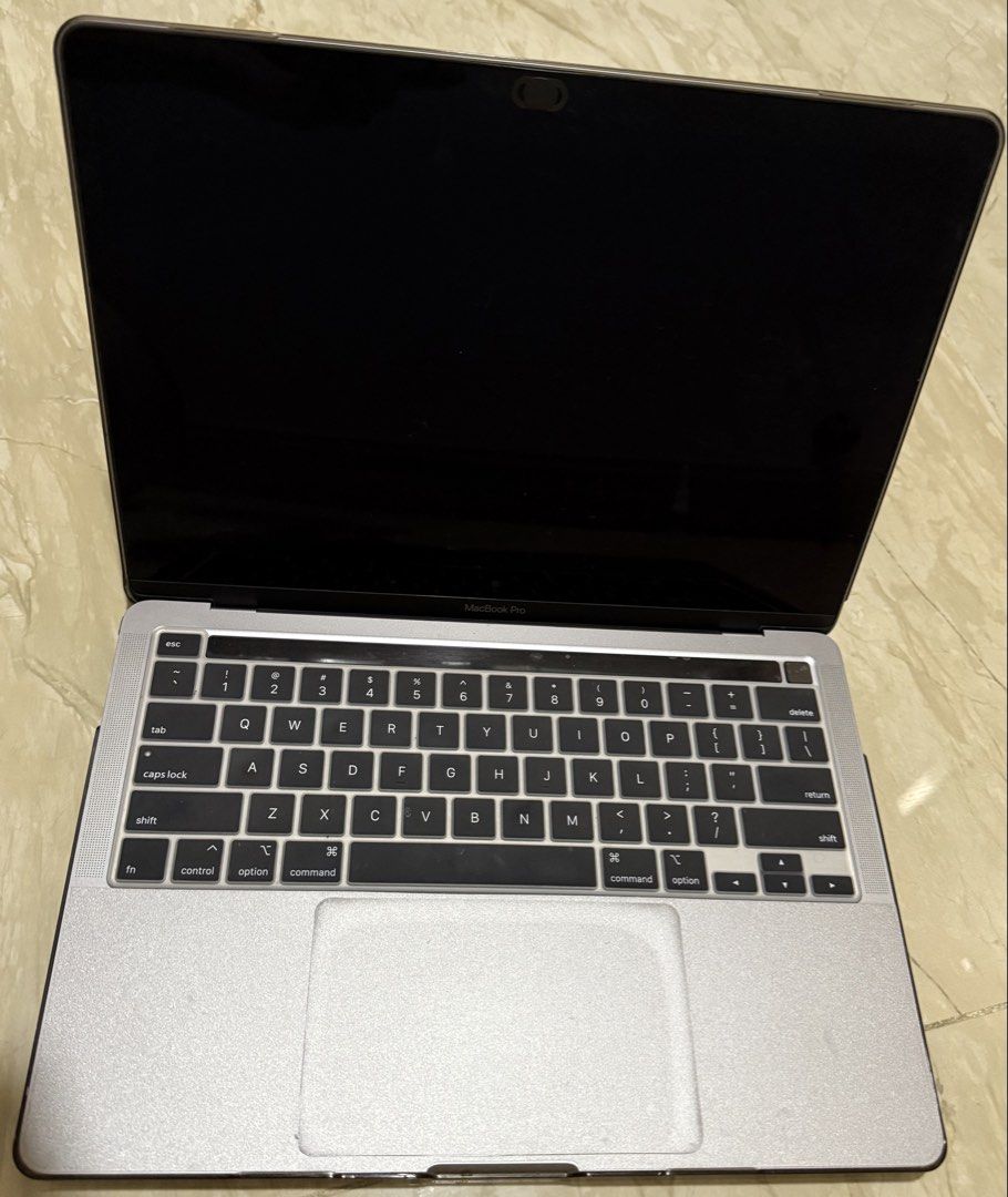 MacBook Pro 13-inch 2020 (Category: Laptops & Notebooks) located in Singapore. Submitted by rktan (Listing ID 1452035351, Image 9). Description: 🦆Ideal for everyday work, school or gaming 🦆 Charging port, Camera, Speaker, Magic Keyboard with Touch Bar, Touch ID, Touchpad in perfect working condition 🦆Original accessories and box included 🦆 Interior - mint working condition 🦆Exterior - no dents/ scratches 🦆Under utilised - 1.4 GHz Quad-Core 