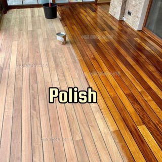 🔥Parqet Floor polish/Machine Sanding & polish/Parquet Repair/Parquet Installation/Deck Installation and varnish/Vinyl Installation/Door varnish/Staircase polish/ Affordable prices/No hidden Charge/BCA registered company /HDB, Condo, Landed, office etc