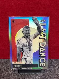 Toni Kroos Last Dance Topps Chrome UCC 2026 Real Madrid Card #LD-1