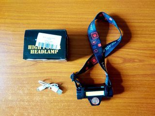 Brand New Portable Led Headlamp
Built-in Battery