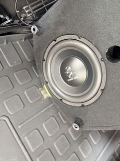 Ground Zero Car Subwoofer in Enclosure