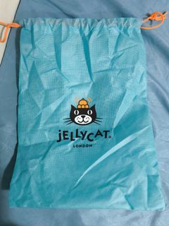 Instock Jellycat dustbag medium size London Drawstring Bag - Turquoise
