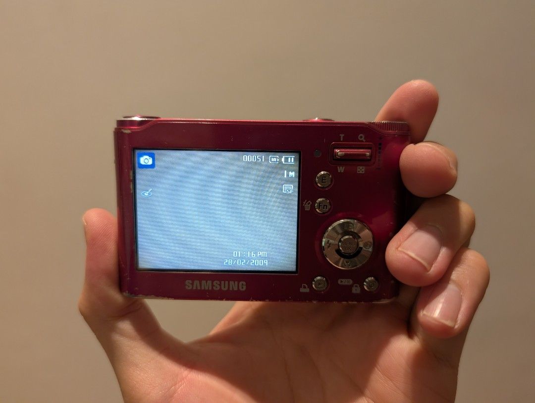 Y2K Digital Cameras (Category: Cameras) located in Singapore. Submitted by solidgood (Listing ID 1452290196, Image 9). Description: Sony W120 Pink - $80 (Pic 2) 😅 Flash is not working ✅ Zoom works ✅ Comes with battery and charger ✅ Screen is clear and clean Fujifilm Finepix F460 - $100 (Pic 4) ✅ Screen is clear and clean ✅ Flash and zoom works ✅ Comes with battery, charger and memory card 😅 Sometimes there is lines on the picture (but once you 