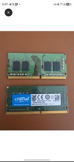 Crucial 8GB DDR4 - 2666 Sodimm Laptop RAM