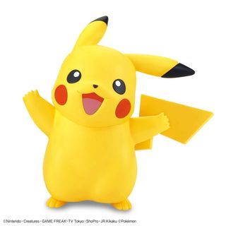 Pokemon Plamo Collection Quick!! 01 Pikachu - Plastic Model Kit