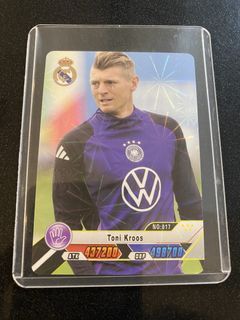 Soccer Star Card Toni Kroos