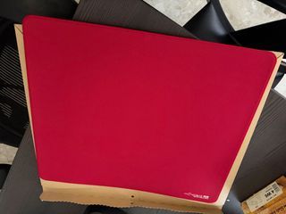 Artisan Ninja FC burn Soft XL Wine Red Polyester Mouse Pad