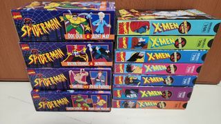 Marvel Legends Spiderman, X-men VHS Boxes