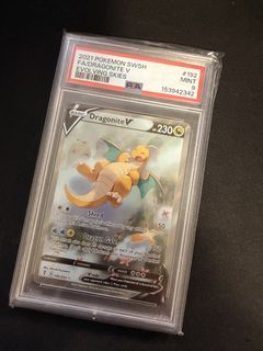 PSA 9 Dragonite card