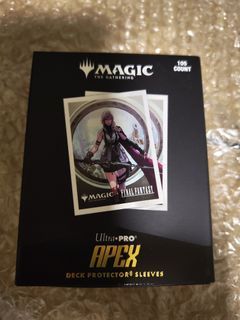 Final Fantasy MTG Ultra Pro Apex Lightning card sleeves 105 sleeves
