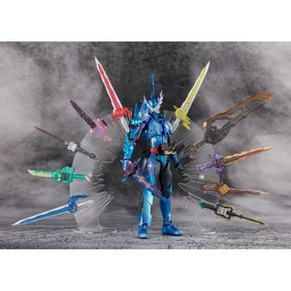 (NEW MISB) s.h.figuarts Kamen Rider Xross Saber & 10 Seiken Set - SHF SHFiguarts ten sacred swords