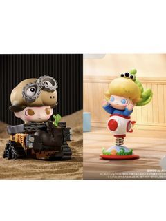 (Wts/wtt) Dimoo Pixar wall e alien blind box popmart Remy woody lotso blindbox