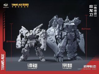 <🆕 Pre-Order: Not Released Yet> Cang Toys, CT-LONGYAN 05 TA-LYL005 Grandspino & Trusaurus (Volcanicus Combiner), Transformers