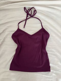 Cotton On Purple Halter Top