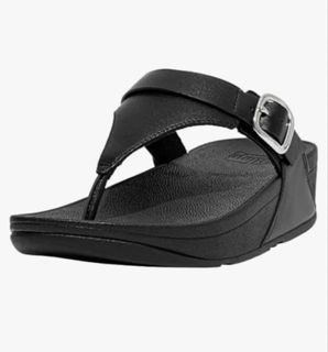 FitFlop Womens Lulu Adjustable Leather Toe PostSandals