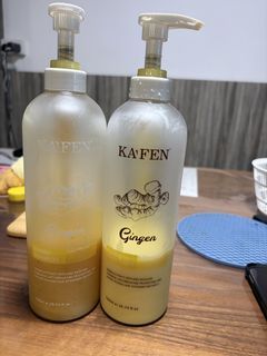 KA'FEN Ginger Shampoo & Conditioner Set for confinement