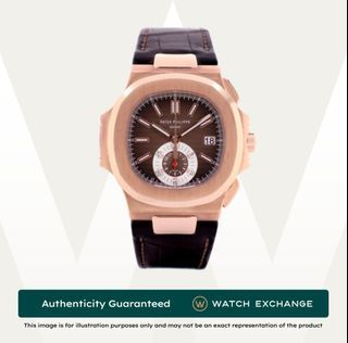 Mint Patek Philippe Nautilus Strap 5980R-001 5980R PP Black Brown Dial Z25704 Jan 2021
