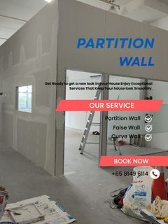 Cheap Professional Partition Wall /False Wall/Fake Wall/Wall Divider/Partition Electrical Service/Sound Proof Partition Wall/ Hacking & Tiling/Demolition/Renovation At a Very Cheap Price