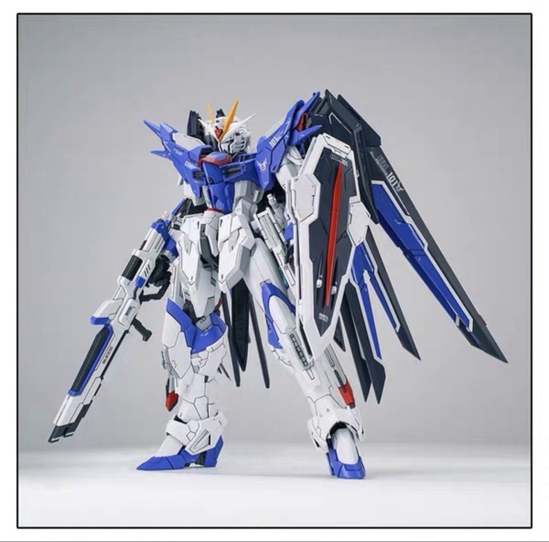 🔥PO MG Blue Knight (Rising Freedom) 1/100 Gundam by ShenMa Model (Category: Gundam Model Kits) located in Singapore. Submitted by gunpla (Listing ID 1447695649, Image 8). Description: Pre order. Trusted Seller. Release date Sep 2026. Deposit $30, remaining payment $28 Self collect at 99A Circuit Road (beside Macpherson MRT Exit A) upon arrival. Delivery is $5 Name: MG Blue Knight Gundam (Rising Freedom). 1/100 scale. Made by: ShenMa Model Type: 
