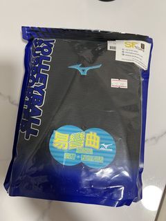 Mizuno Taiwan Adult Volleyball Knee Pad - Black/Blue