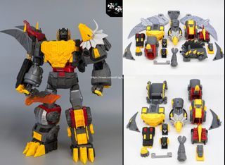 <Order on Demand | Read options & prices> QQT Studio, Liberation Kit for Newage Toys G1 Volcanicus combiner, Transformers
