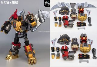 <Order on Demand | Read options & prices> QQT Studio, Liberation Kit for Newage Toys EX Toy Deco Volcanicus combiner, Transformers