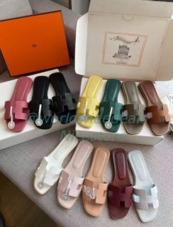 Hermes classic single-strap slides
