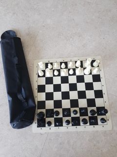 Portable International chess Set with Bag