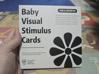 Zeenko Baby Visual Stimulus Cards Age 0-3 Months