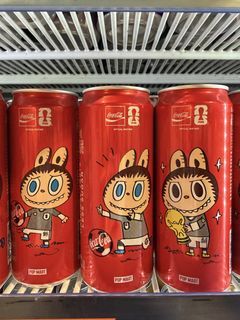 Coca-Cola FIFA Pop Mart Cans Collectible