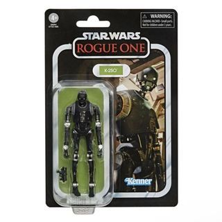 Star Wars TVC Hasbro Kenner figure 3.75 figurine vc170 rogue one andor kay k 2so imperial kx black security droid