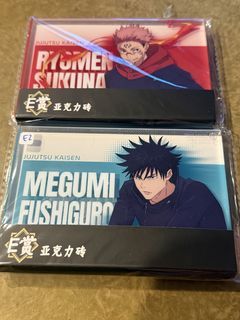 Jujutsu kaisen megumi sukuna acrylic block