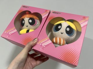 Powerpuff Girls Sushi Express Plush Toys - Blossom & Bubbles