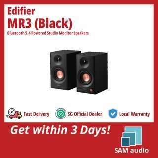 [🎶SG] EDIFIER MR3 - Bluetooth 5.4 Powered Studio Monitor Speakers