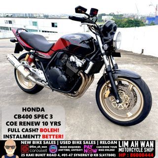 USED Honda CB400 Spec 3 with YOSHIMURA FULL SYSTEM