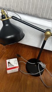 Ikea Lamp with Spare Bulb